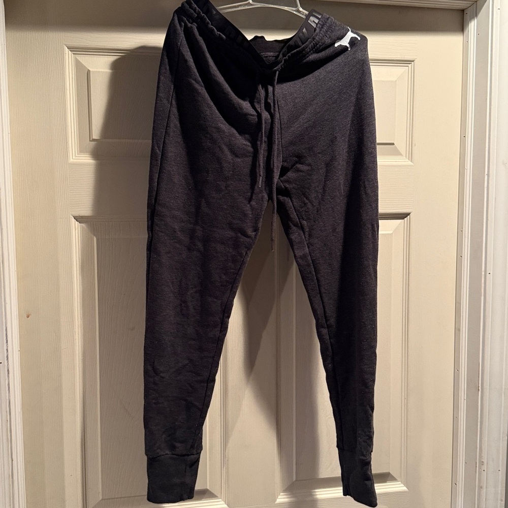 PINK Dark Gray Jogger Sweatpants